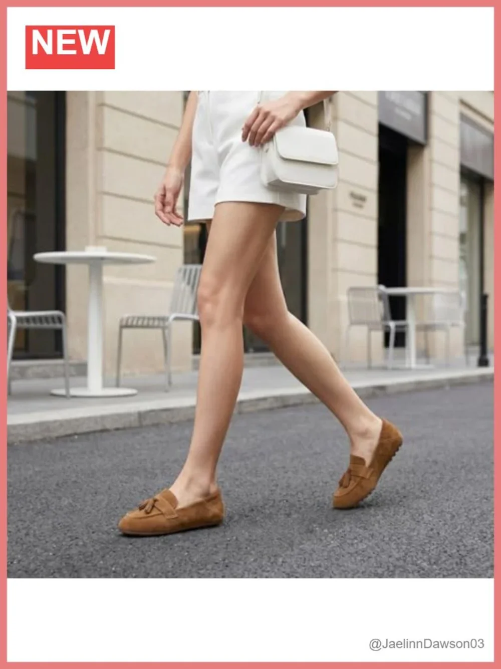 Women's Suede Tassel Driving Loafer Flats Slip On
